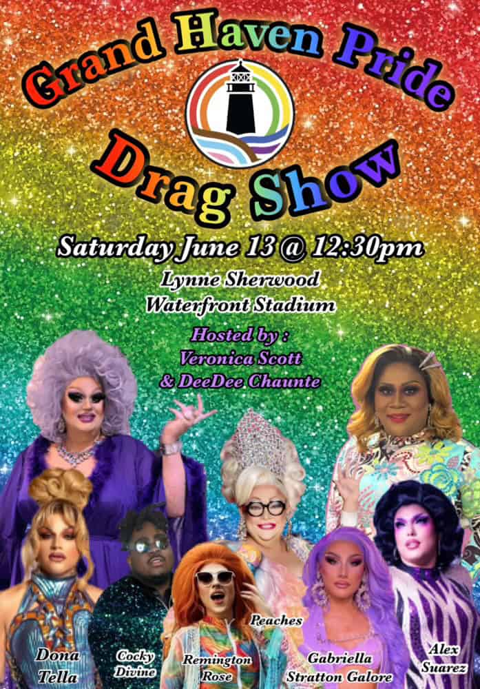 Drag show hosted by Veronica Scott and Deedee Chaunte