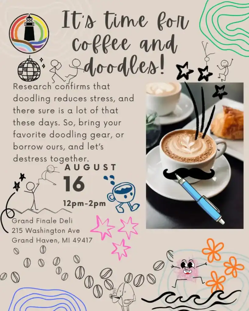Grand Haven Pride Community Connections Doodles